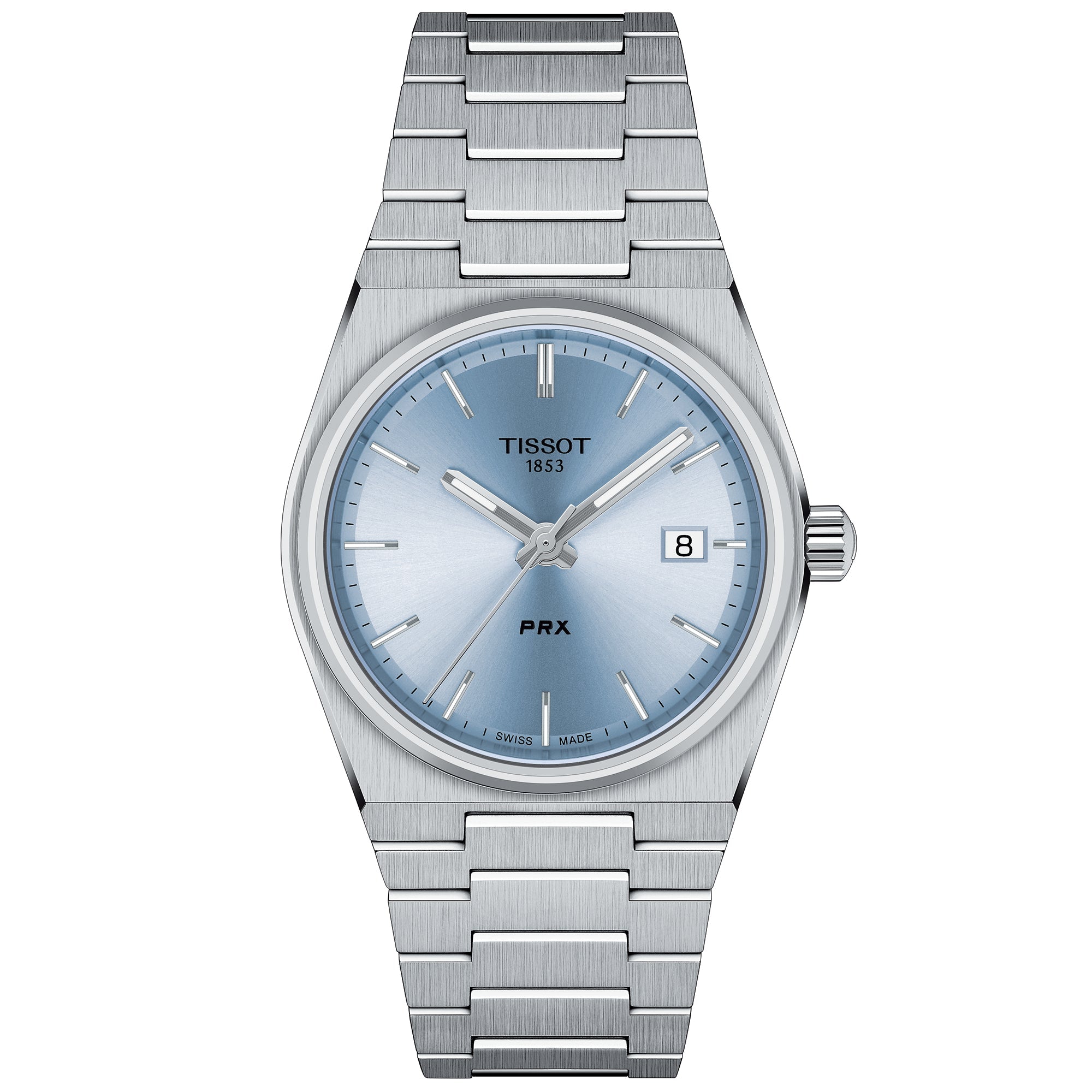 Tissot Prx 35Mm Unisex Light Blue Watch - T1372101135100